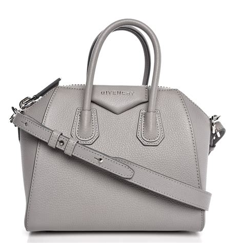 givenchy antigona pearl gray|givenchy antigona mini.